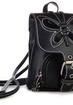 dELiA*s by Dolls Kill Bags*Feeling Good Butterfly Backpack - Black