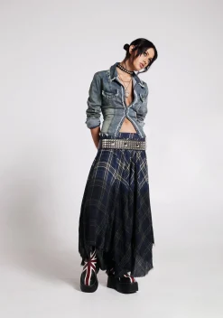 Current Mood Tops*Ferris Wheel Date Denim Top
