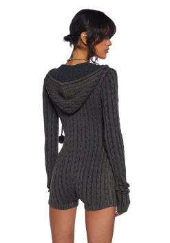Current Mood Jumpsuits & Rompers|Lingerie*Figure Your Heart Out Knit Romper