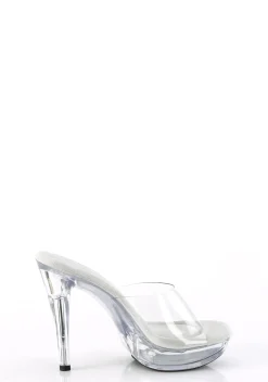Fabulicious Heels*First Impressions Clear Heels