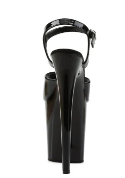 Pleaser Heels|Sandals*Flamingo-809 Ankle Strap Platform Sandals - Black