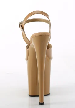 Pleaser Sandals*Flamingo-809 Ankle Strap Platform Sandals - Brown