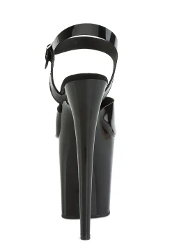 Pleaser Heels|Sandals*Flamingo-808 Platform Strap Sandals - Black