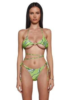 Club Exx Lingerie*Flash Flair Swim Set - Multi