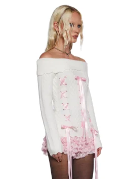 Sugar Thrillz Tops|Plus*Flattery Will Do Sweater Top
