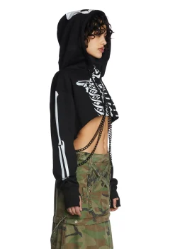 Trickz N' Treatz Outerwear|Sweatshirts & Hoodies*Flesh N' Bones Reflective Hoodie