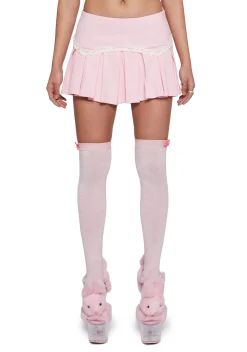 Sugar Thrillz Bottoms|Skirts*Flirty Confessions Pleated Mini Skirt