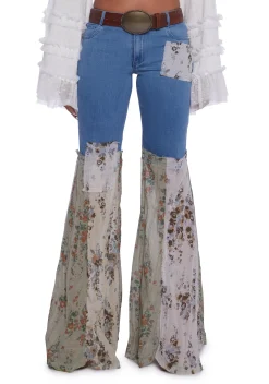 Current Mood Bottoms|Pants*Flora Delights Denim Pants