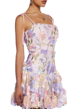 Sugar Thrillz Dresses|Mini Dresses*Floral Dreams Mini Dress - Light Purple