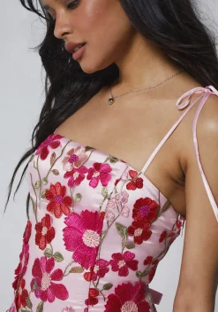 Sugar Thrillz Dresses|Mini Dresses*Floral Dreams Mini Dress - Light Pink