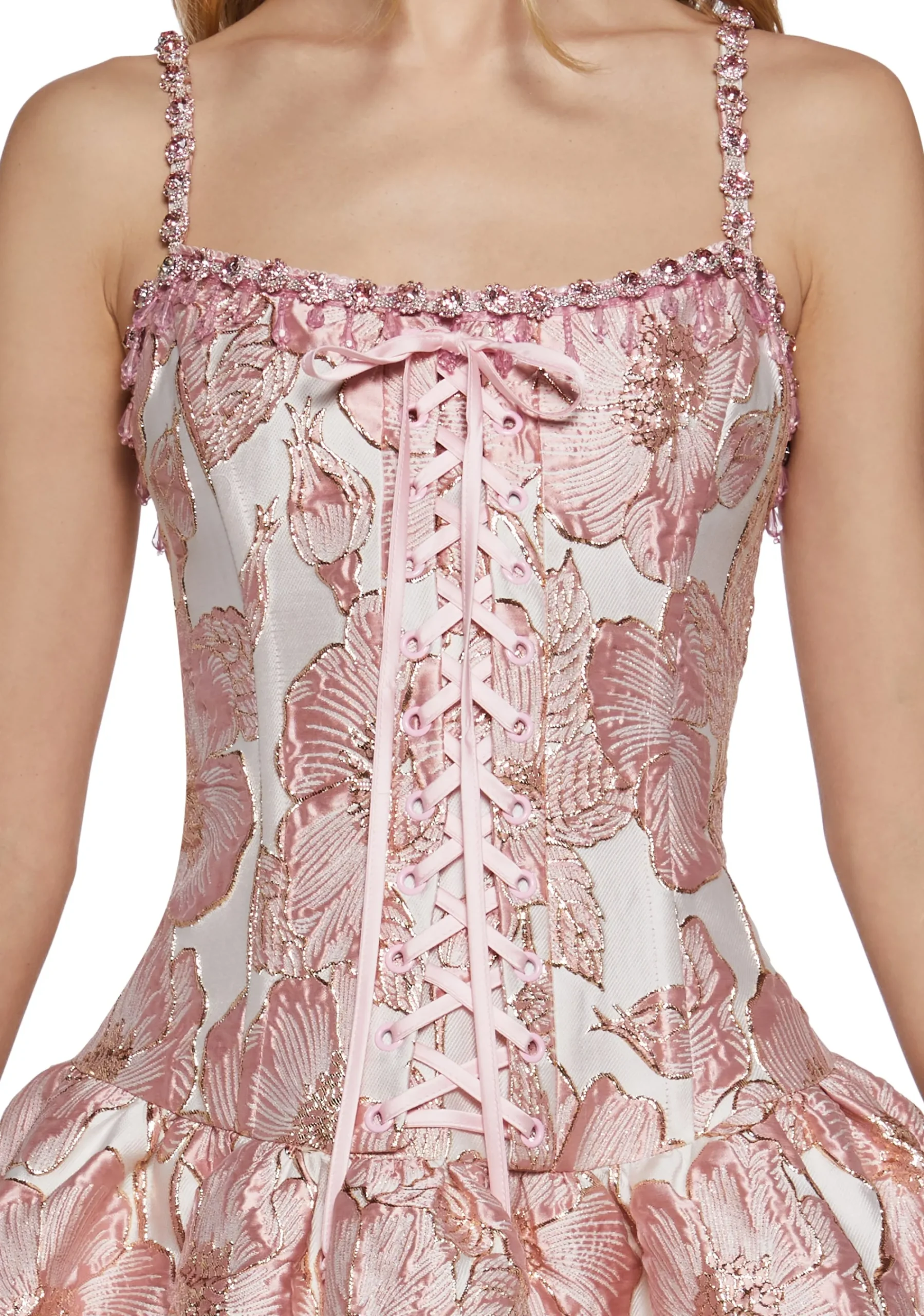 Sugar Thrillz Dresses*Floral Fancies Corset Dress