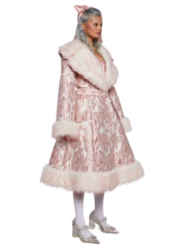 Sugar Thrillz Outerwear|Plus*Floral Fancies Jacquard Coat