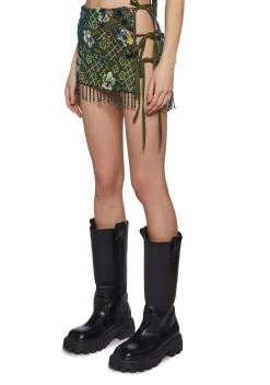 Club Exx Outerwear|Plus*Fluorescent Eden Sequin Duster