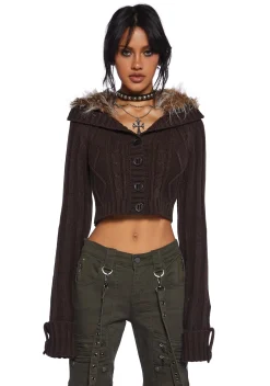 Current Mood Outerwear|Sweatshirts & Hoodies*Foolproof Attraction Knit Jacket