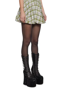 x_Blue Blush Bottoms|Skirts*For Reference Plaid Skirt