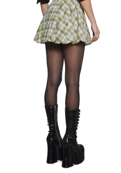 x_Blue Blush Bottoms|Skirts*For Reference Plaid Skirt