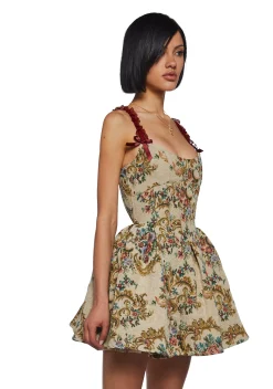 Widow Dresses*Forbidden Rendezvous Brocade Dress