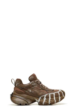 Koi Footwear Platforms|Sneakers*Forest Lines Mega Chunky Trainers - Khaki