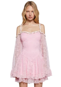 Sugar Thrillz Dresses|Mini Dresses*Formally Yours Mini Dress - Pink