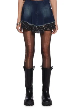 Current Mood Bottoms|Skirts*Free Spirit Edge Mini Skirt