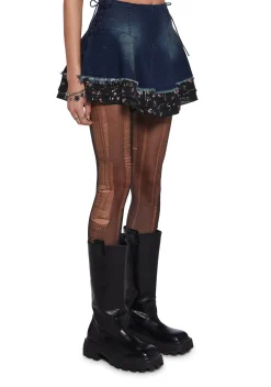 Current Mood Bottoms|Skirts*Free Spirit Edge Mini Skirt