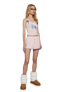 Dolls Kill | Care Bears x Strawberry Shortcake Tops|Plus*Fun And Joy Cami Tank