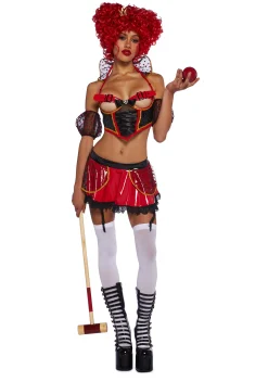 Trickz N' Treatz Lingerie*Fury Queen Lingerie Set