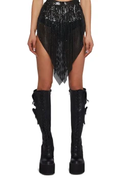 Club Exx Tops|Plus*Futurism Flash Halter Top