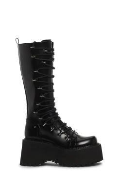 Current Mood Boots*Glam Grit Knee High Boots