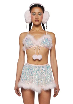 Club Exx Matching Sets*Glowing Glamour Skirt Set