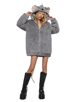 Current Mood Flats|Slippers*Gnaw On This Rat Slippers
