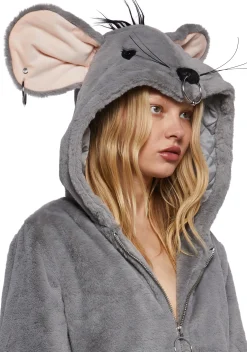 Current Mood Flats|Slippers*Gnaw On This Rat Slippers