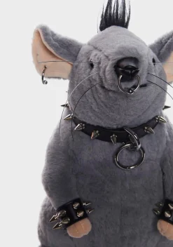 Current Mood Flats|Slippers*Gnaw On This Rat Slippers