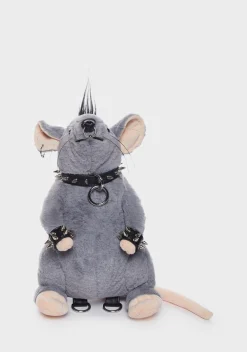 Current Mood Flats|Slippers*Gnaw On This Rat Slippers