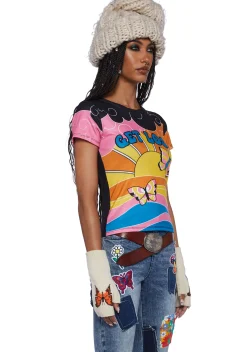 Current Mood Tops*Go Away Graphic Tee