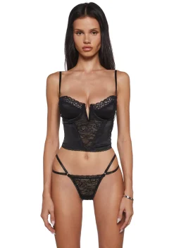 Widow Lingerie*Gothic Stirs Satin Robe