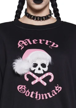 The Grave Girls Outerwear|Sweatshirts & Hoodies*Gothic Tidings Sweatshirt