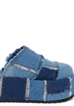 Current Mood Platforms*Gritty Rebel Platform Clogs