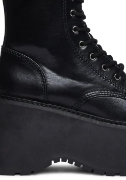 Current Mood Boots*Grunge At Heart Combat Boots
