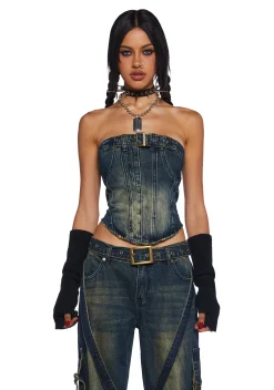 Current Mood Tops*Hardcore Happiness Tube Top