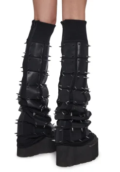 Club Exx Tops*Hardcore Style Spiked Bra Top