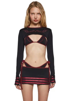 Club Exx Bottoms|Skirts*Harness The Energy Skirt Set