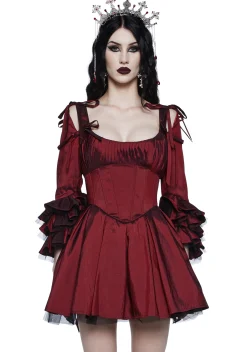 Widow Dresses|Mini Dresses*Haunted Hue Mini Dress