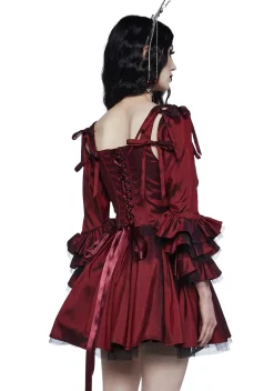 Widow Dresses|Mini Dresses*Haunted Hue Mini Dress