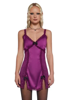 Sugar Thrillz Dresses|Plus*Heartbreak Heiress Slip Dress