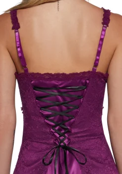 Sugar Thrillz Dresses|Plus*Heartbreak Heiress Slip Dress