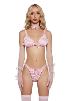 Sugar Thrillz Lingerie*Heavenly Fantasy Satin Bra