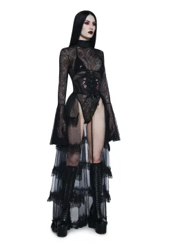 Widow Belts & Harnesses*Hex And Harmony Bustle Waist Cincher