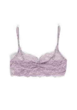Current Mood Lingerie*Hidden Secrets Lace Bralette - Lavender