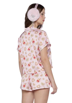 Sugar Thrillz Lingerie*Hidden Treasures Pajama Set